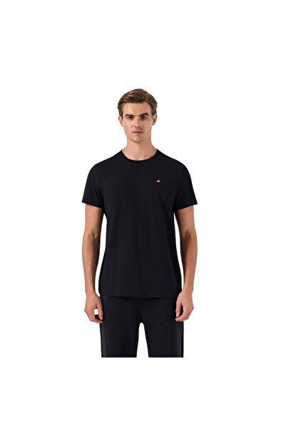 Ellesse 6SM5069-BK Ανδρικό T-Shirt με λαιμόκοψη ποδηλάτου - Μαύρο