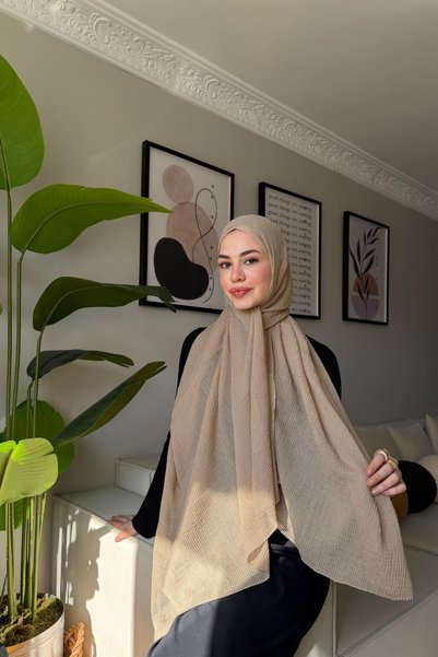 diorel Muslin Shawl-Beige