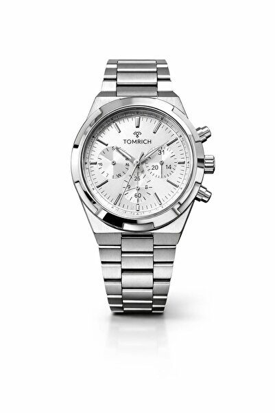 TOMRICH Imperial Men’s Luxury Analog Watch Stainless Steel Strap White Dial Q...
