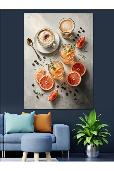 Artmeg Canvas decorativ pentru prezentarea băuturilor Greyhound și Grapefruit...