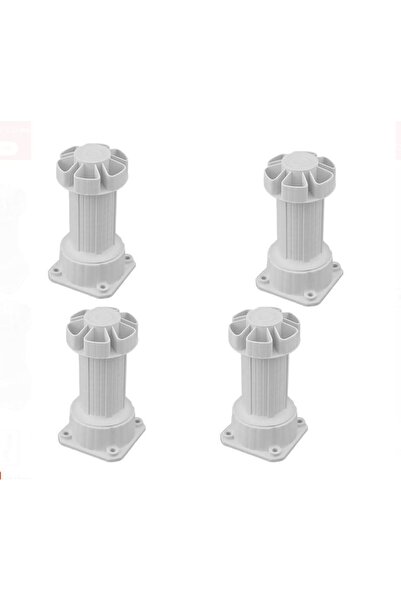 tify Ρυθμιζόμενα Λευκά Πόδια Κρεβατιού Λευκά 10/15 εκ. 4 Τεμάχια