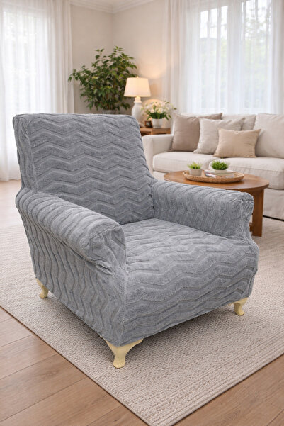 uzhanem Κάλυμμα καναπέ μονό κάθισμα Lycra Elastic Stretch welsoft (το προϊόν ...