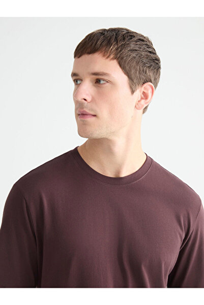 LC Waikiki Peak New Season Crew Neck Men's Combed Cotton T-Shirt