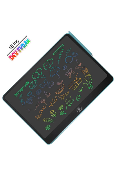 Yenimiyeni 16 İnç Writing Tablet Lcd Dijital Yazı Tahtası