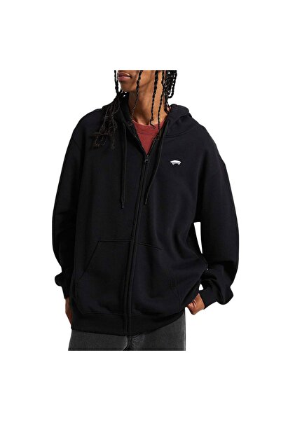 Vans SALTON LOOSE FT ZIP HOODIE ΜΑΥΡΟ L
