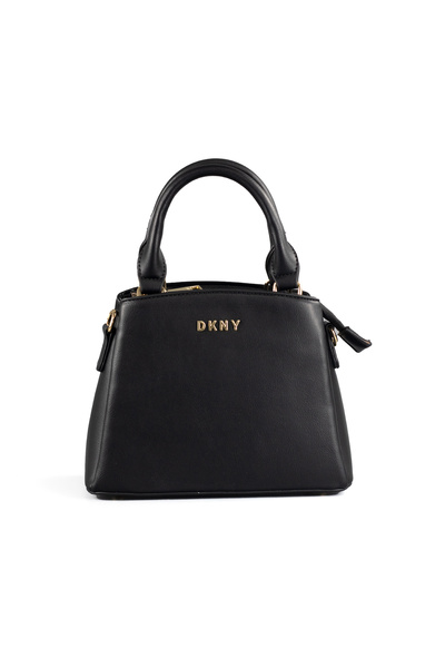 Dkny حقيبة صغيرة مطبوعة بشعار DK كلاسيك، حقيبة يد نسائية قابلة للتحويل على ال...