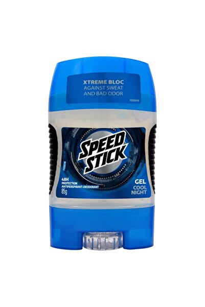 SPEED STİCK Αποσμητικό αντιιδρωτικό τζελ Δροσερή Νύχτα 48ωρης δράσης, 85 γρ.