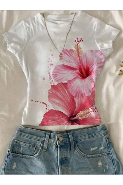 ZAVIXO Women's Slim Fit Crop Top 100% Cotton Breathable Summer Product