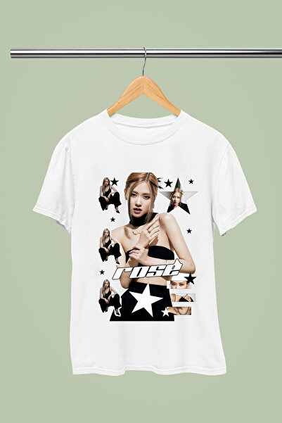 MAGORS Rose from Blackpink Printed 100% Cotton Regular Fit Children's and You...
