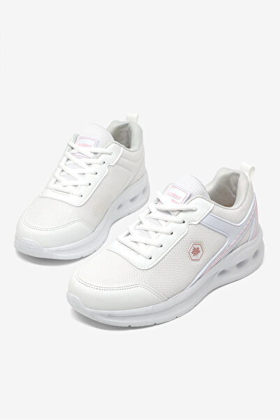 Tonny Black Γυναικείο λευκό ροζ άνετο, ελαφρύ και άνετο αθλητικό παπούτσι