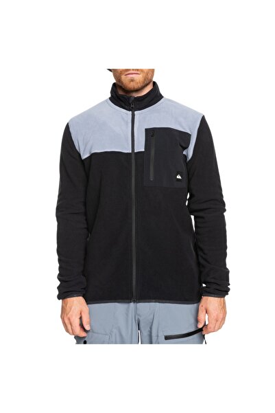 Quiksilver AKER Φλις με ολόσωμο φερμουάρ Μαύρο XL