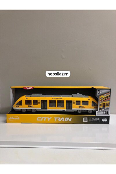 Hepsilazım 1:16 Açılabilen Kapılı Pilli City Traın