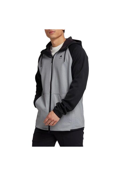 BURTON CROWN ΑΝΤΙΑΙΘΡΟΦΟΡΙΚΟ ΦΟΥΤΕΡ ΜΕ ΦΕΡΜΟΥΑΡ ΓΚΡΙ ΜΕΛΑΝΖΕ/ΓΝΗΣΙΟ ΜΑΥΡΟ L