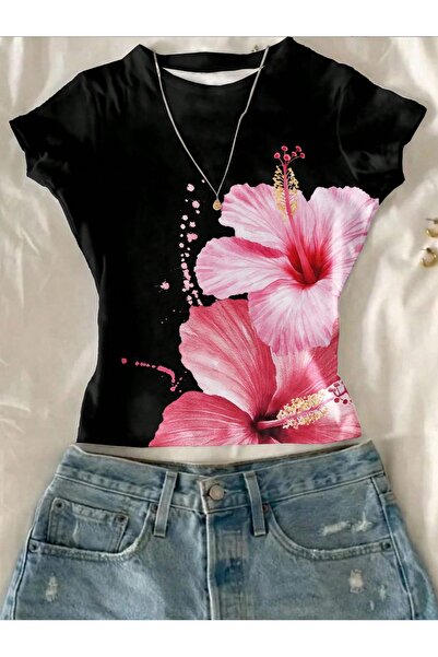 ZAVIXO Γυναικείο Slim Fit Crop Top 100% βαμβακερό, αναπνεύσιμο καλοκαιρινό πρ...