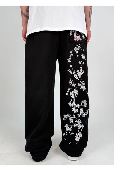 zaee Sakura Flow Baggy Sweatpants