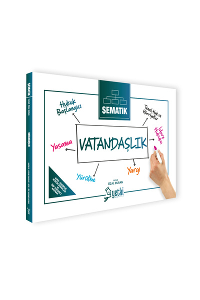 Yetki Yayıncılık ŞEMATİK KPSS VATANDAŞLIK 2026