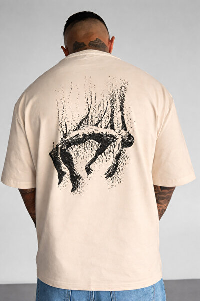 ship master Unisex μπλουζάκι με στάμπα ανθρώπινης φιγούρας μπροστά και πίσω, ...