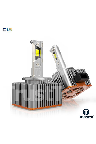 TrustTech Λάμπα LED προβολέα αυτοκινήτου D1S, 110W, 20000 lm, ΣΕΤ 2 τεμαχίων,...