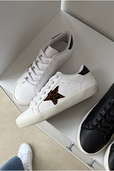 Mupa Shoes Γυναικεία Αθλητικά Παπούτσια WHITE LEOPARD