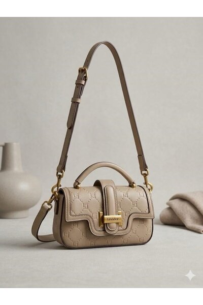 Levidor Premium Γυναικεία Τσάντα Ώμου από Βιζόν 930404