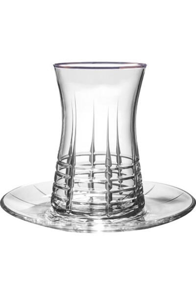 KCD 12 Piece Helen Platinum Tea Set 3822P