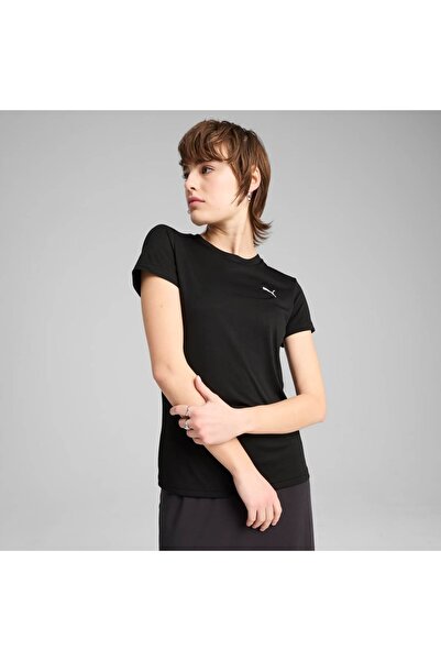 Puma Tricou imprimat cu croiala normală pentru femei negre