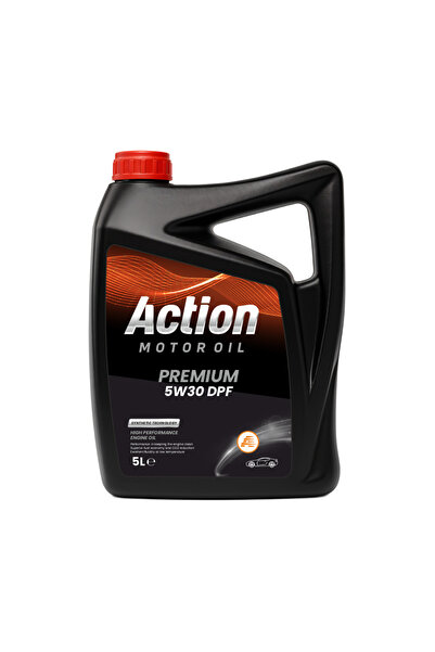 Tam Sentetik Motor Yağı Premium 5W30 DPF 5 Lt - Euro 5/6 Uyumlu Motor Yağı