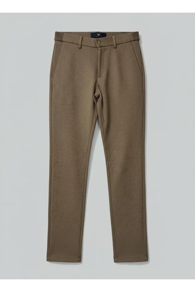 Dorss Brown Jogger Men's Trousers