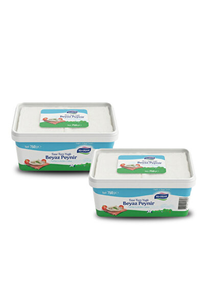 Tam Yağlı Beyaz Peynir 750 GR 2 Li Paket