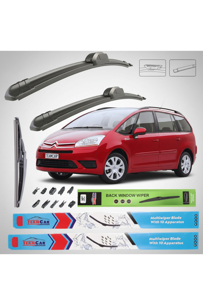 TEAMCAR Citroen C4 Grand Picasso UA (2006–2008) Επίπεδες Υαλοκαθαριστήρες |  ...