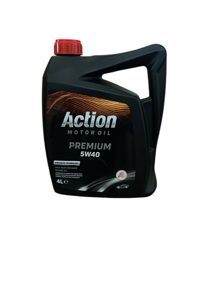 Tam Sentetik Motor Yağı Premium 5W40 4 Lt Motor Koruması - Uzun Ömürlü