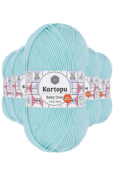 Generic Brand 5 Pieces Baby One Non-Pilling Hand Knitting Yarn Wool Baby Blue...