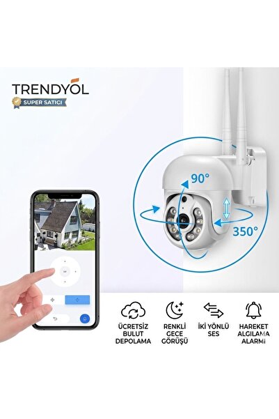 OEM Κάμερα Παρακολούθησης Wi-Fi, 5MP, Full HD, Έγχρωμη Νυχτερινή Όραση, Micro...