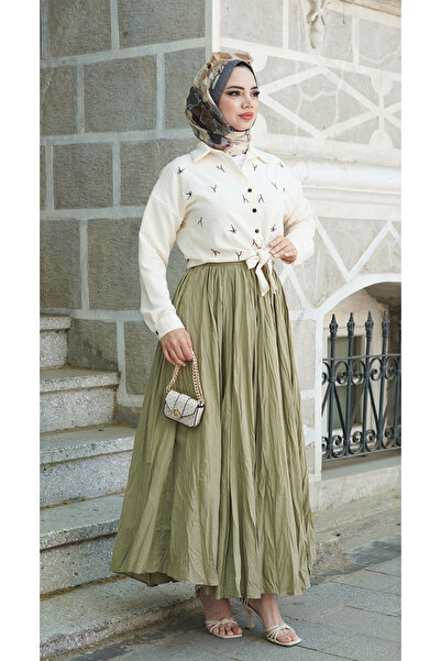 Yeka Shirt Short Flower Embroidered