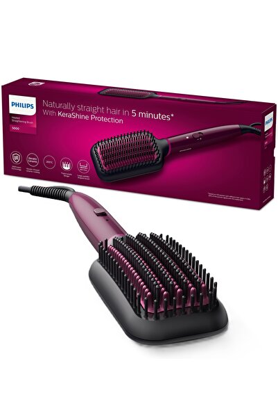 Philips Smart فرشاة فرد الشعر بالحرارة سيراميك BHH730/03 فيليبس مسخّنة لتمليس...