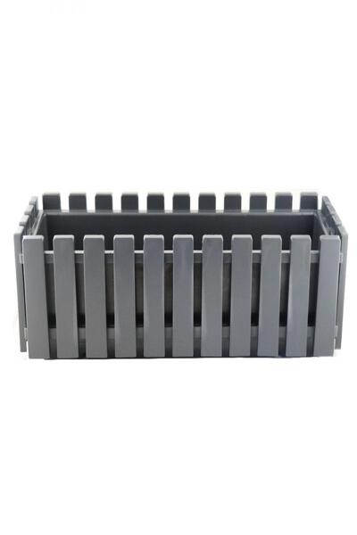 Empressco POLİWORK AKASYA ÇİT BALKON SAKSI ANTRASİT 60CM