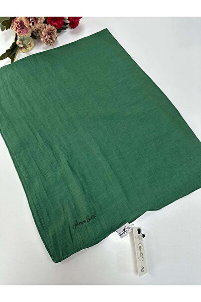 HAREM SCARF Harem brista cotton shawl emerald hvh0330