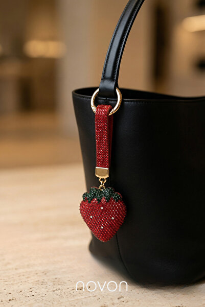 yucelique Summer Soul Design Premium Στολίδι Τσάντας με Λεπτομέρεια από Πέτρα...