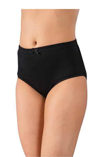 LÜXDRM Γυναικεία 100% βαμβακερά εσώρουχα με υφή υψηλής μέσης, σετ 5 τεμαχίων ...