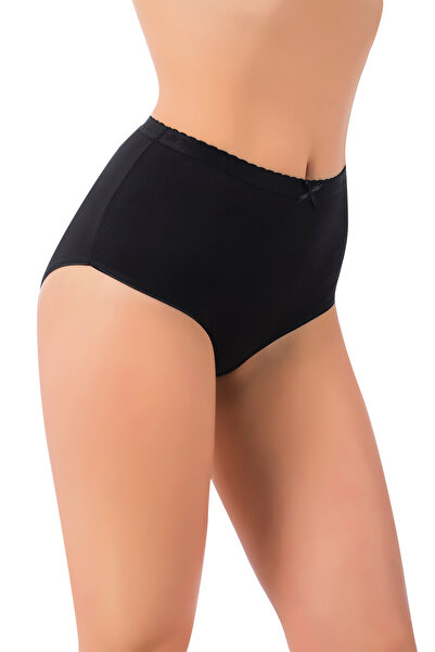 LÜXDRM Γυναικεία βαμβακερά εσώρουχα με λεπτομέρεια στάμπας στη μέση, σετ 5 τε...