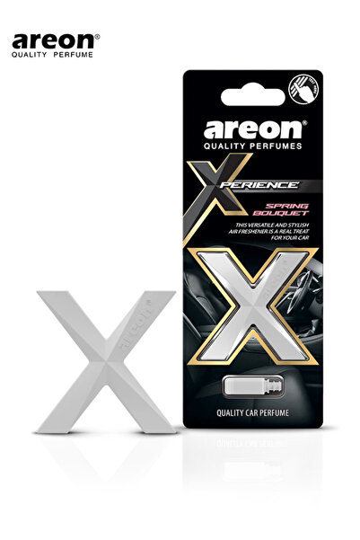 Areon معطر هواء للسيارة على شكل باقة زهور الربيع، مشبك تهوية على شكل X، عطر ط...