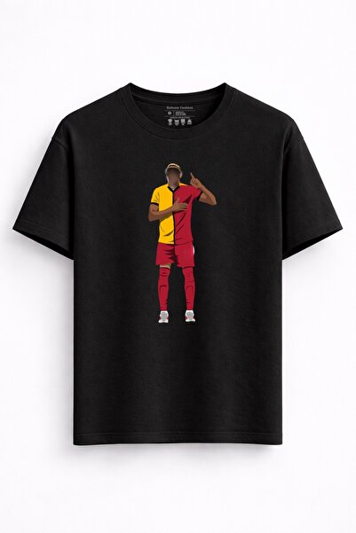 Rabona Fashion Maskeli Golcü 45 – Tricou/Hanorac/Bluză cu glugă cu imprimeu „...
