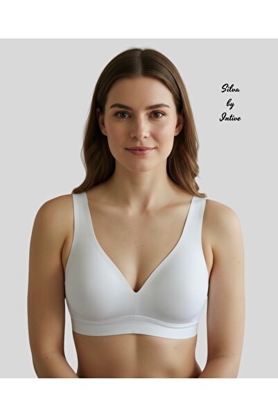 İntive Lingerie Σουτιέν/Μπραλέτα Silva με V-λαιμόκοψη μπροστά και πίσω, με χο...