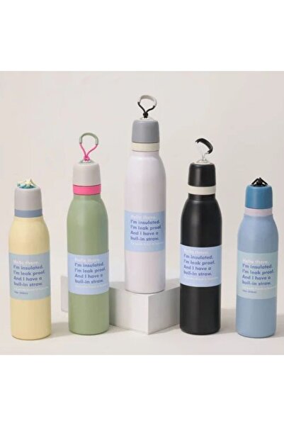 Generic 700ml Stainless Steel Water Bottle For Men Women Kids Random Colour