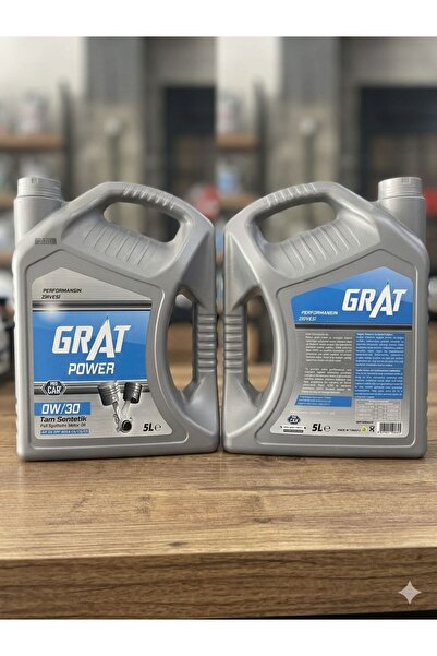 GRAT MOTOR YAĞI 5 LİTRE 0W30 PARTİKÜLLÜ TAM SENTETİK API SN DPF ACEA C3-16 / ...