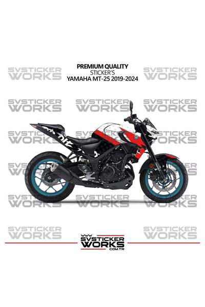 ARONA Yamaha MT-25 Kaplama Sticker Ride Or Die Design Motor Kaplama Modeli Ha...