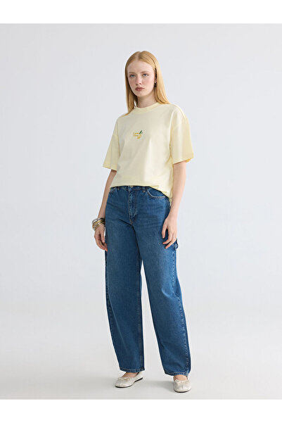LC Waikiki Esvab • Modern & Distinctive Loose Fit Women's Jean Pants