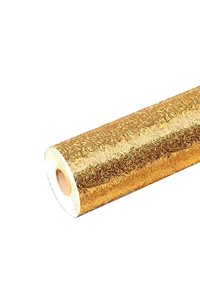 OEM Χρυσό Αυτοκόλλητο Φύλλο Κουζίνας 60x300εκ. - Κορυφαία Προστασία και Κομψό...