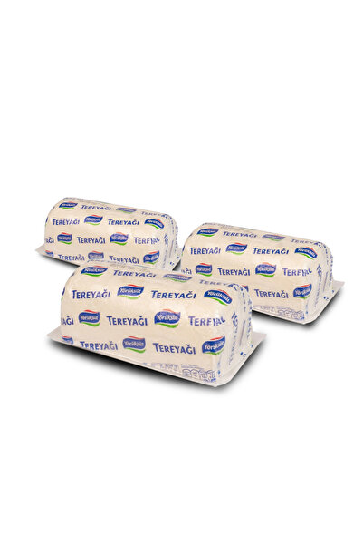 YÖRÜK SÜT Tereyağı 1.000 GR x 3 adet