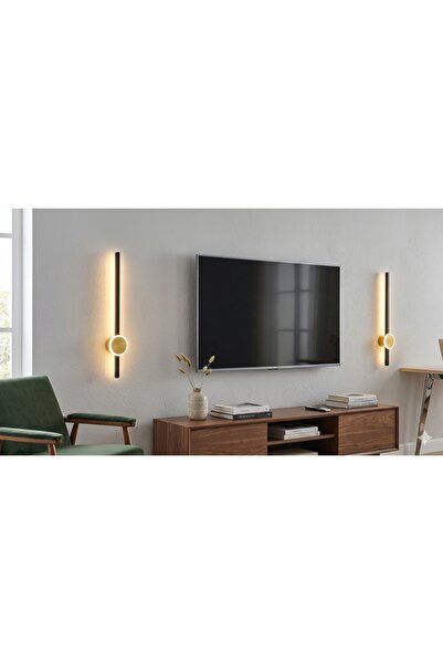 Modern ve Estetik Dokunuş: BRY-TINY-WL700 16W Gold Detaylı Duvar Apliği